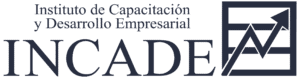 logo incade azul